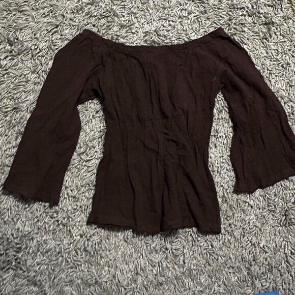 Y2K Fairy Boho Blouse Size L Best Fits S - Picture 2 of 7